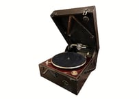 国産ポータブル型蓄音機 日本コロムビア Model-221 | かふぇ あたらくしあ