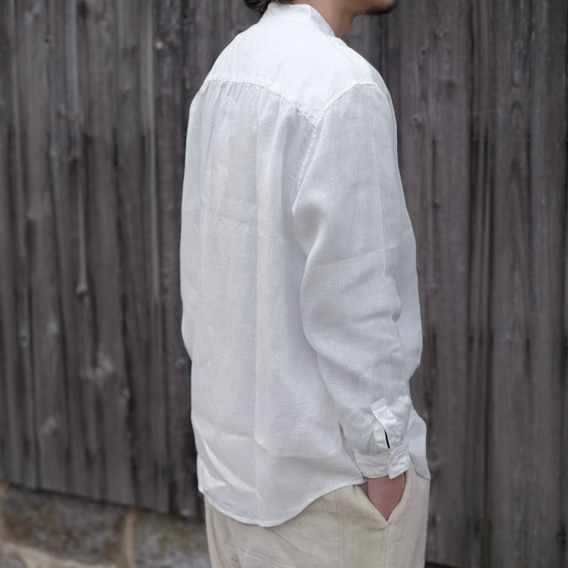 MITTAN / 大麻シャツ3 / SH-137 / 白 | gallery hito