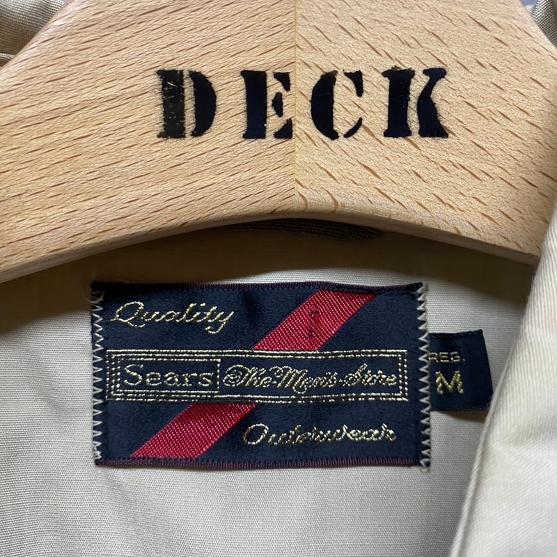 70s vintage SEARS 棒タロン ジッパー スウィングトップ OS017 | DECK