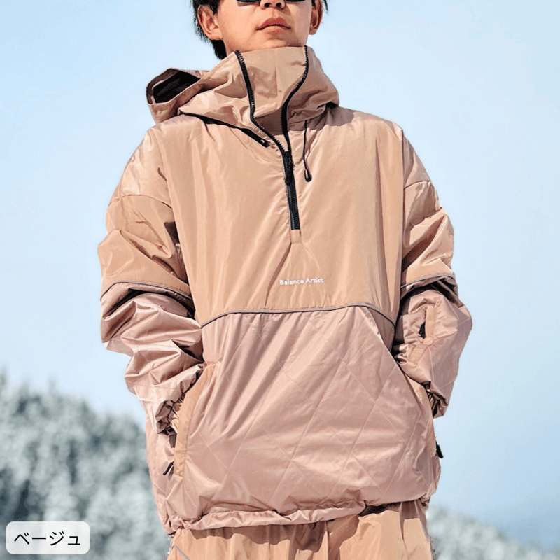 Balance Artist 24-25 キルティングプルオーバージャケット | Balanc