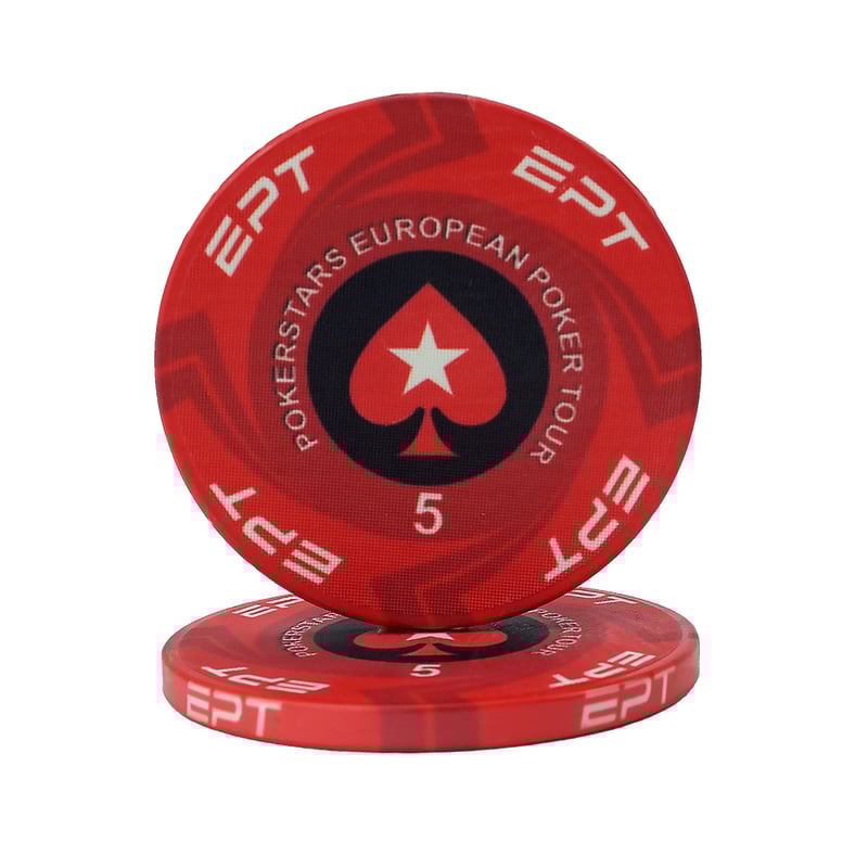 EPT ポーカーチップ 25枚セット | Poker Goods Production