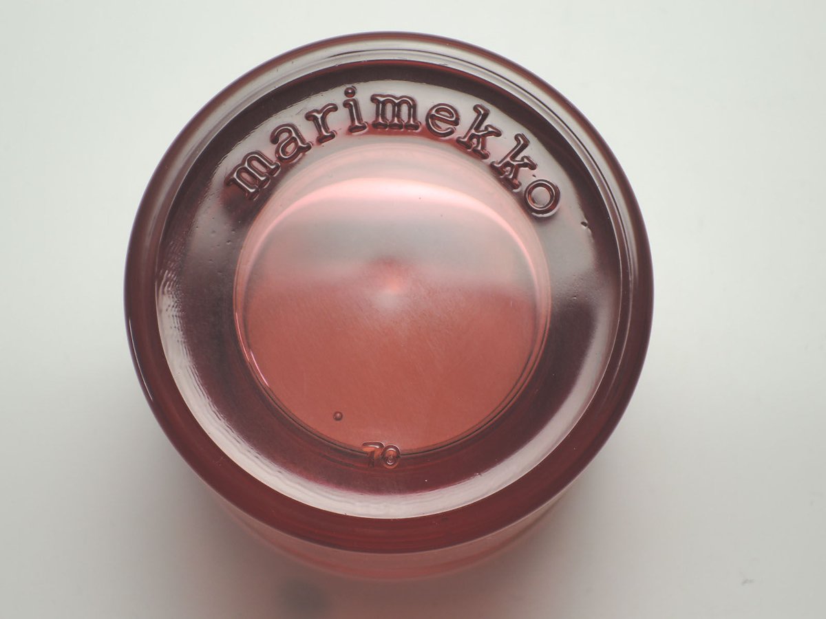 レッドガーネット イッタラ キビ キャンドルホルダー iittala kivi Red