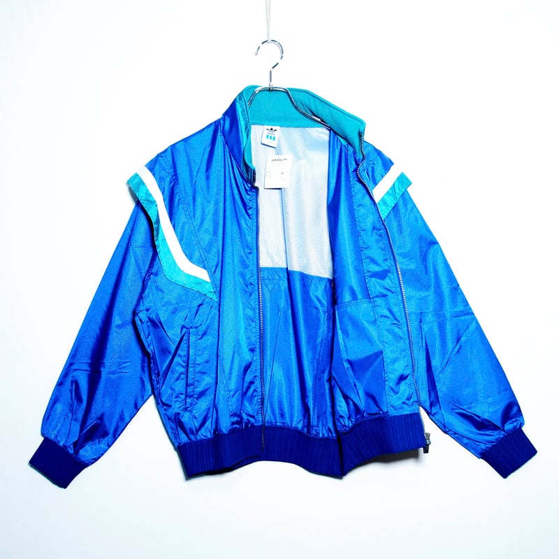 デッドストック【 adidas 】90sナイロンジャケット（フード付