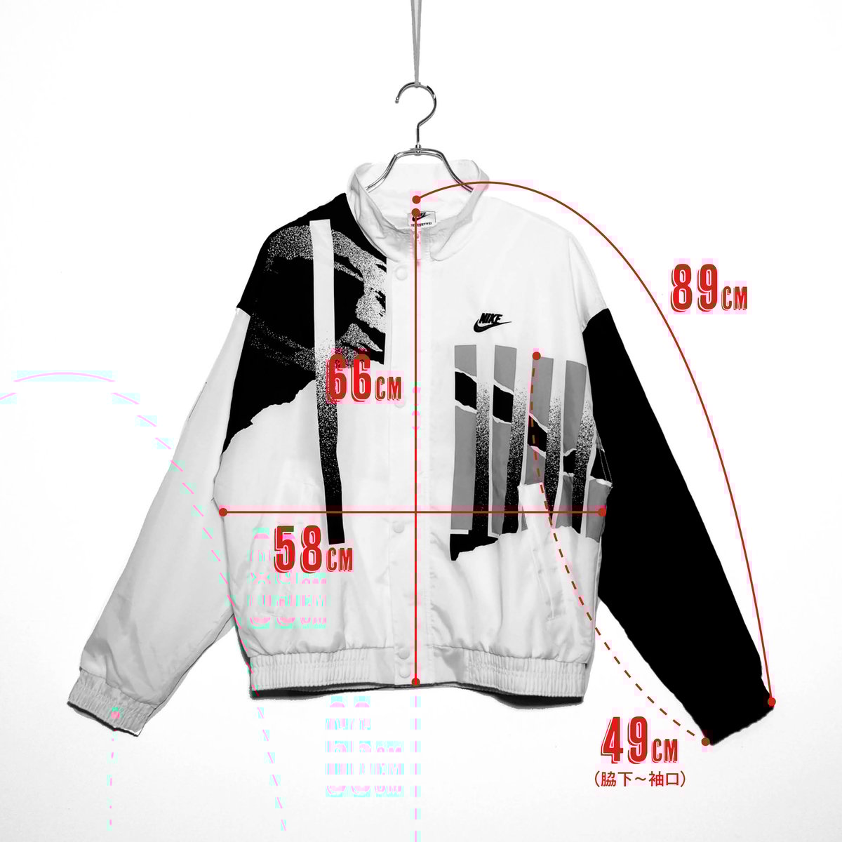 USED【 NIKE 】CHALLENGE COURTナイロンジャケット／MENS：M（送料込