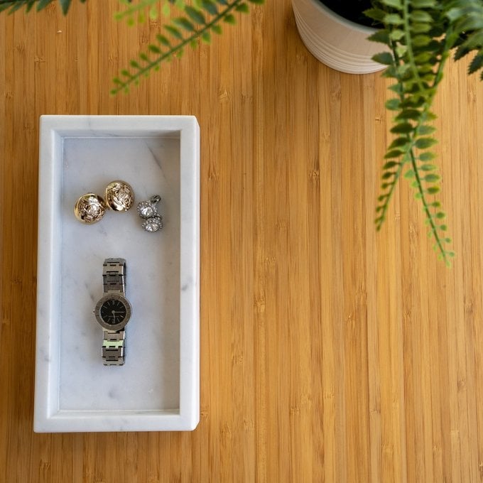 天然大理石TRAY（トレイ）＿Mサイズ | happy storage