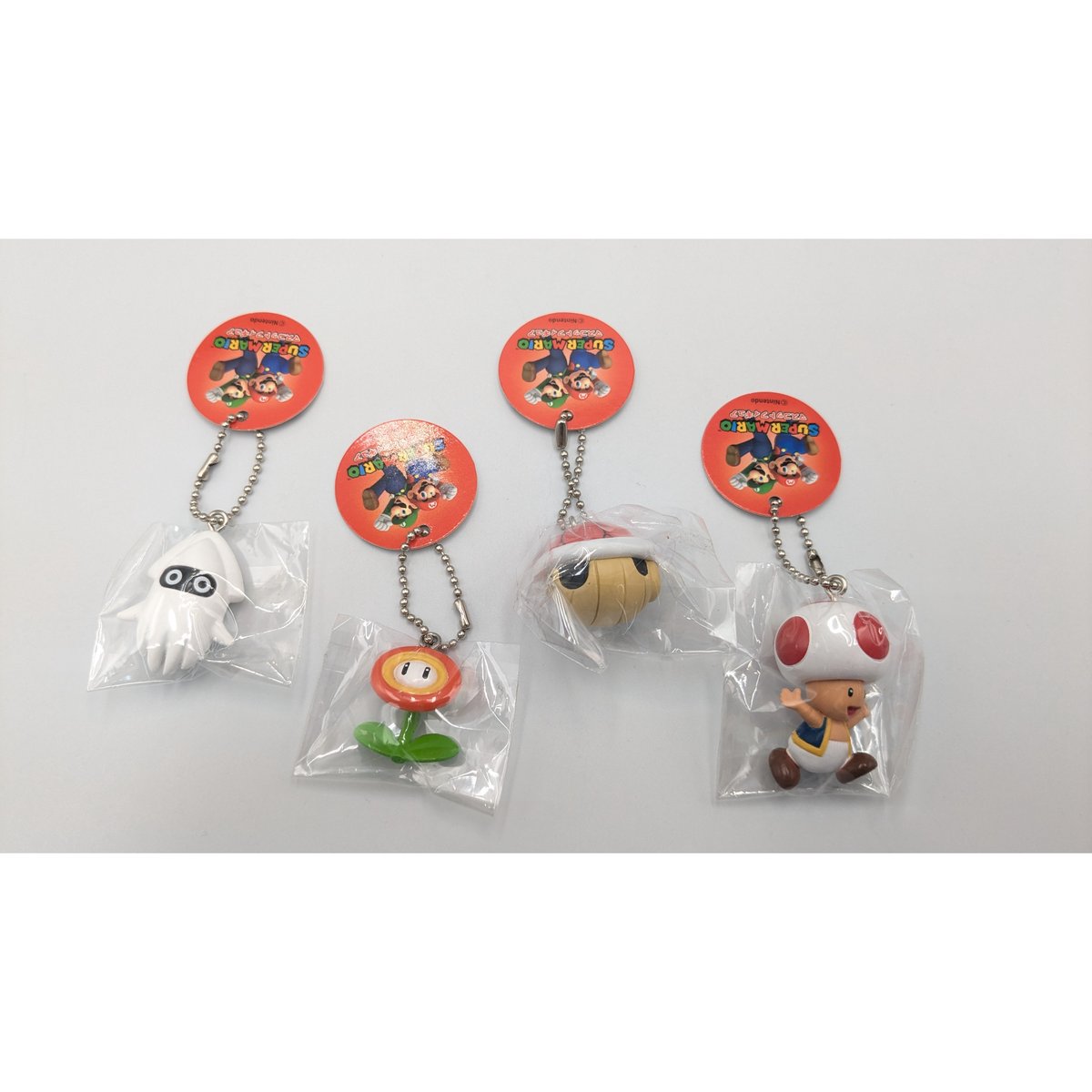 スーパーマリオブラザーズ マリオ キーホルダー ゲッソー ファイヤー