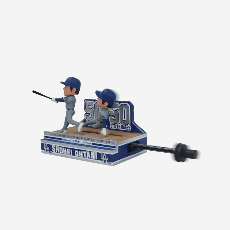 世界250個限定】50HR&50盗塁 スライダー デュアルボブルヘッド 大谷