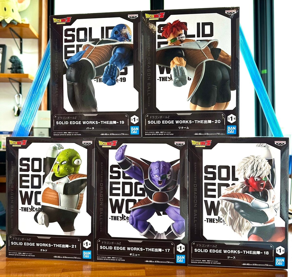 ドラゴンボール ギニュー特戦隊 フィギュア 5種セット SOLID EDGE