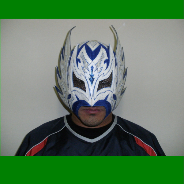 受注生産】ツバサ試合用マスク UltimoRetorno青Ver. LAGOCEAN製【本人