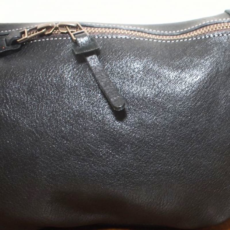 ハンドメイド 日本製 ヌメ本革 ボディバッグ クリーマー加工 匠職人