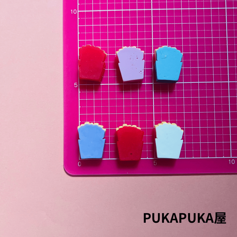 デコパーツ フライドポテト ミニチュアフード フェイクフード