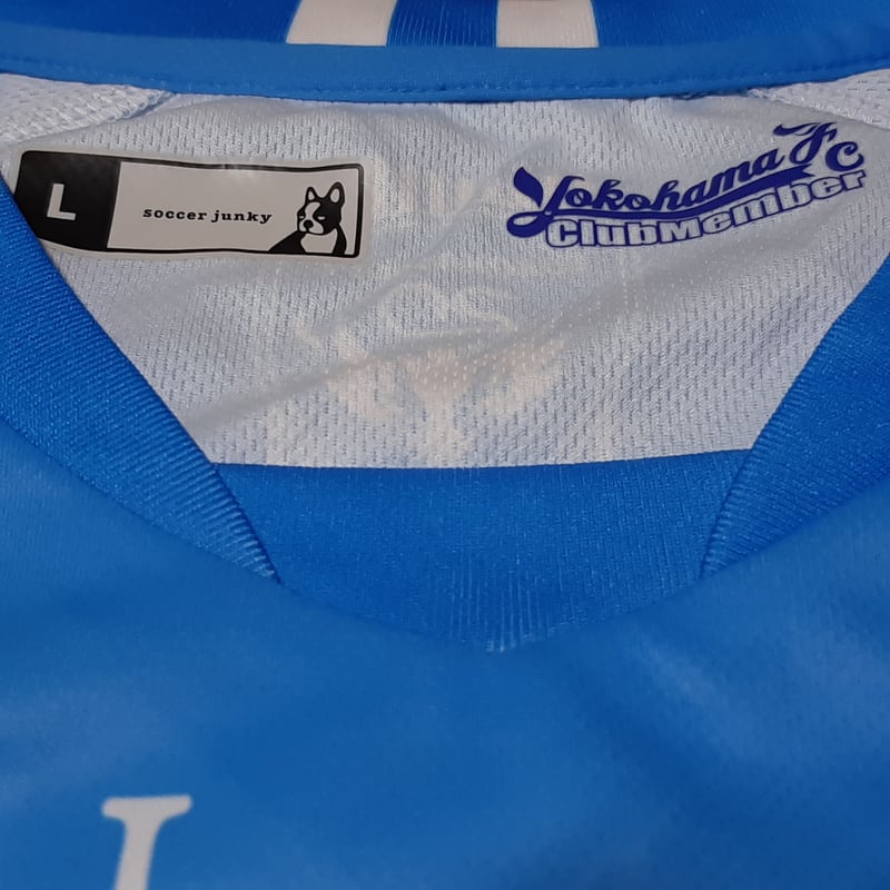 サッカージャンキー】横浜FC 2018 ユニフォーム ホーム 半袖