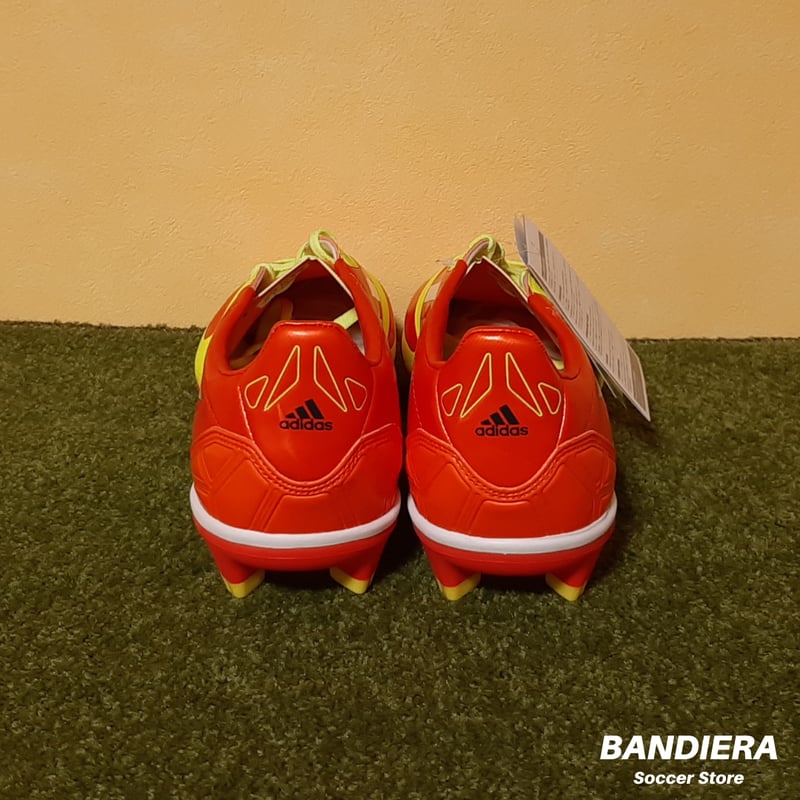 アディダス】サッカースパイク アディゼロ F30 TRX HG（オレンジ×蛍光