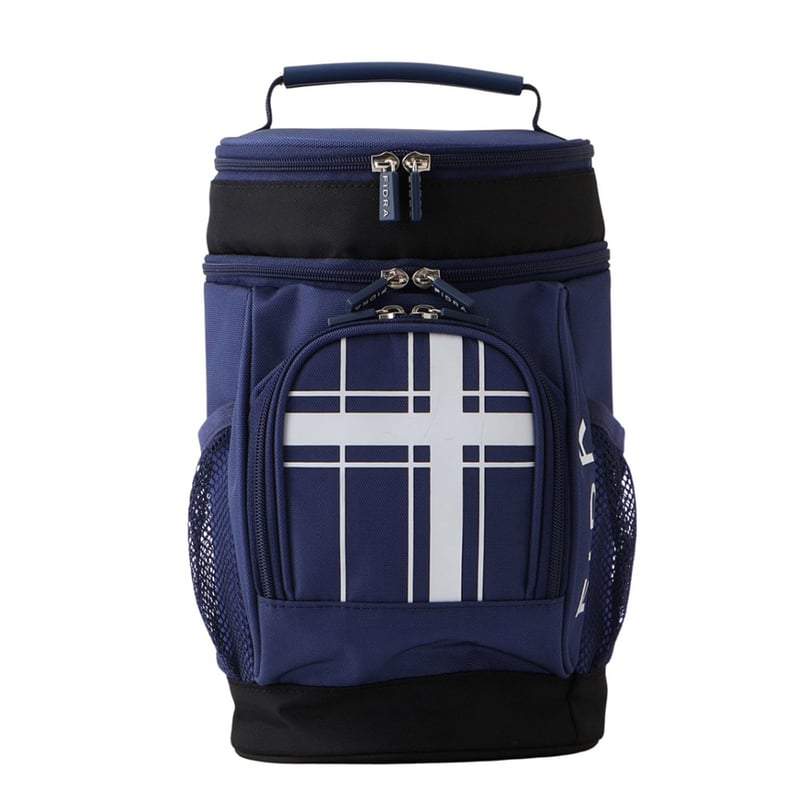 FIDRA (フィドラ) キャディバッグ型 二層式保温保冷バッグ ネイビー