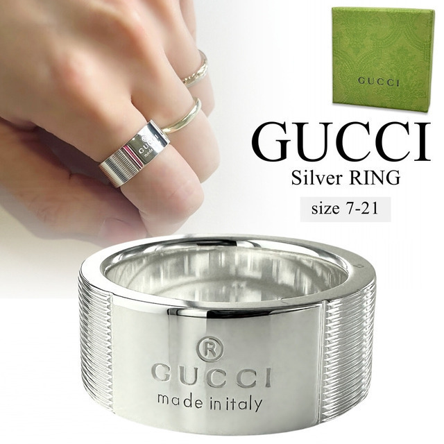 GUCCI グッチ リング 指輪 メンズ レディース プレゼント用 | HIGH