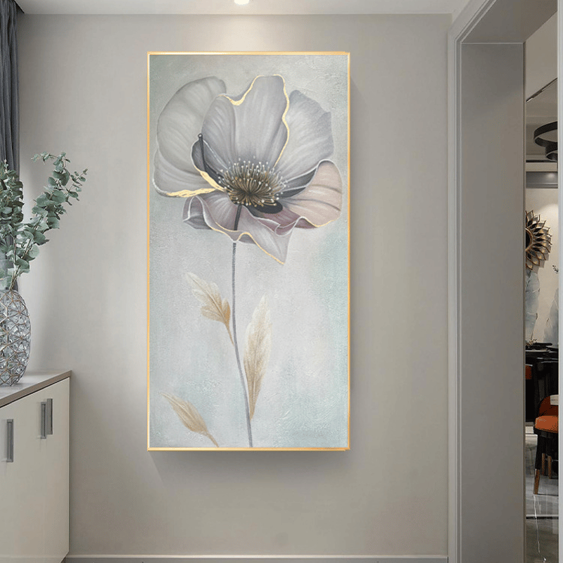 ラグジュアリーモダンフラワーアートボード(60㎝×120㎝) | リビング