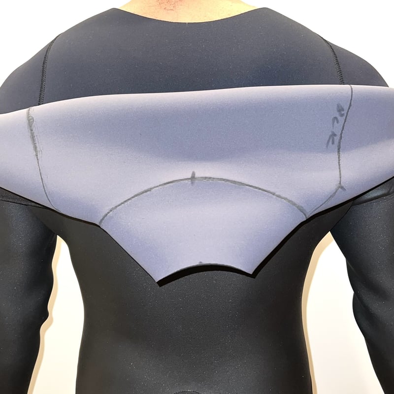 冬）BEACHTOWNウェットスーツ「セミドライ5mm/3mmフルスーツ全身裏起毛