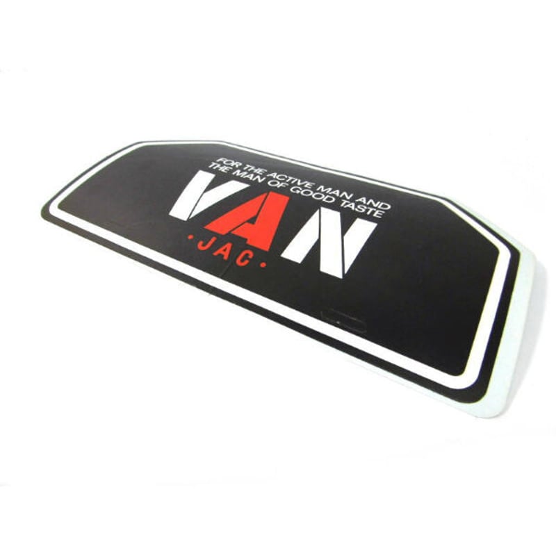 30年以上前のVANのノベルティ 定番ロゴステッカー | レトロ・スタイル