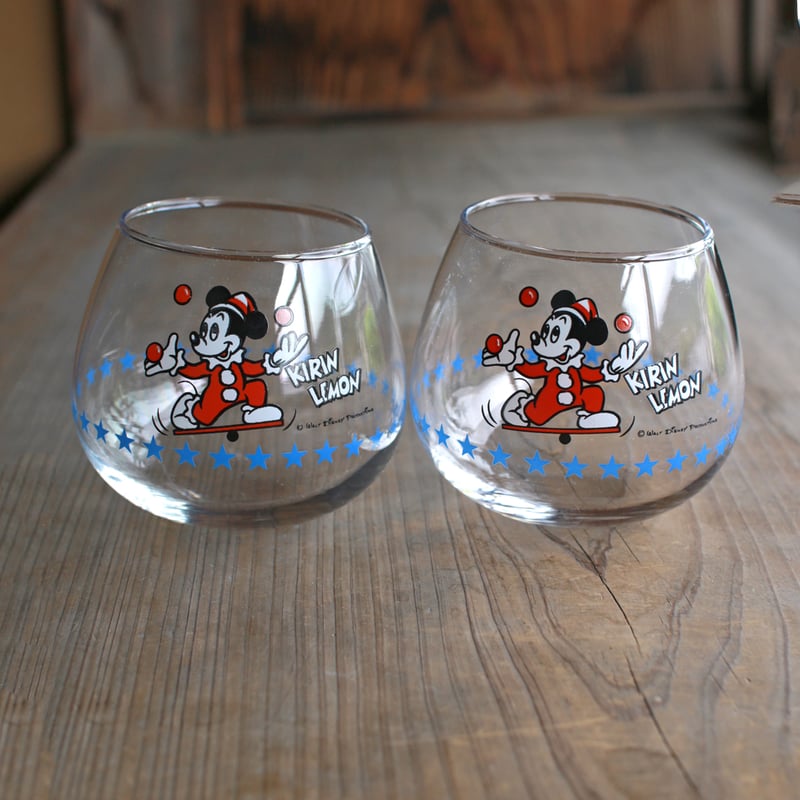 KIRINLEMON（キリンレモン）ピエロミッキーのゆらゆらグラス