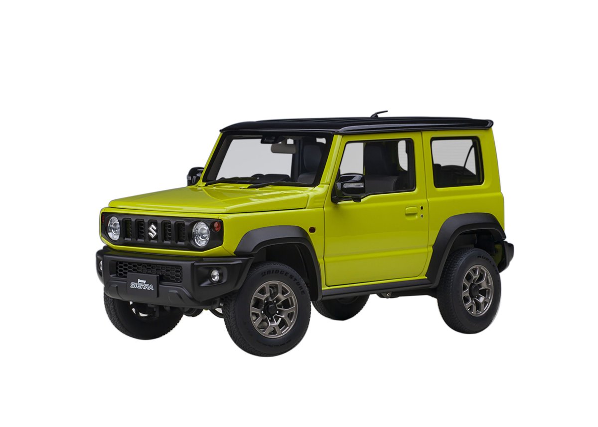 AUTOart 1/18 スズキ ジムニー シエラ （JB74） （イエロー／ブラック