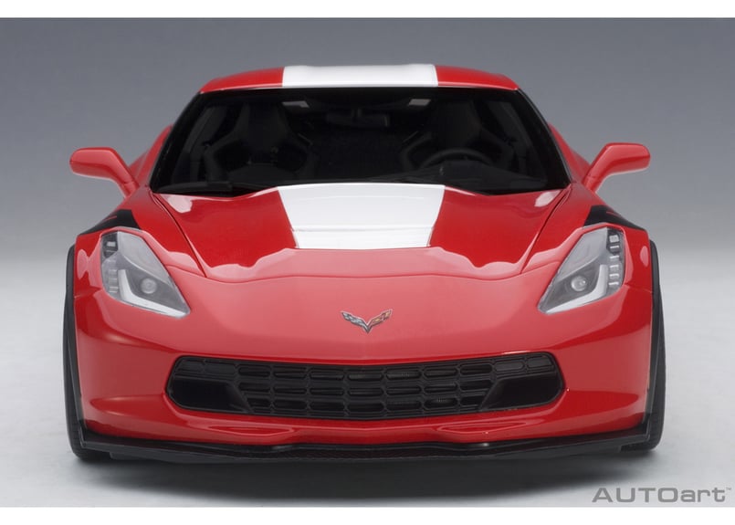 AUTOart 1/18 シボレー コルベット (C7) グランスポーツ (レッド
