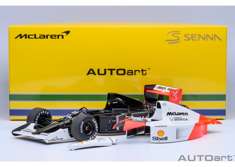 再入荷！AUTOart 1/18 マクラーレン ホンダ MP4/6 日本GP 1991年 #1