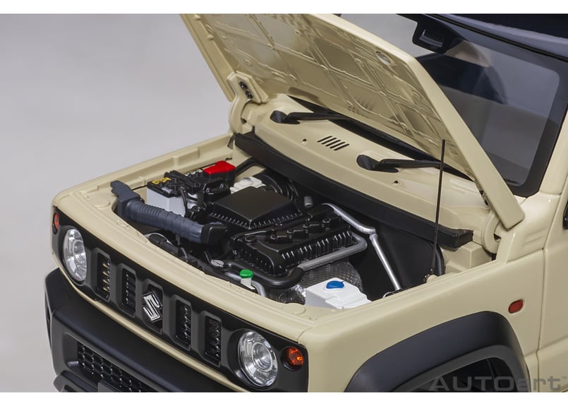 AUTOart 1/18 スズキ ジムニー シエラ （JB74） （アイボリー