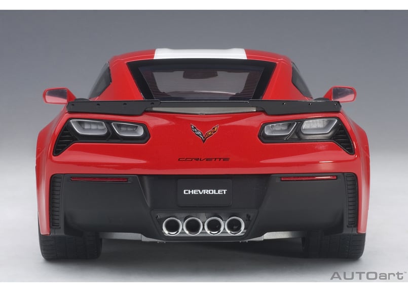 AUTOart 1/18 シボレー コルベット (C7) グランスポーツ (レッド
