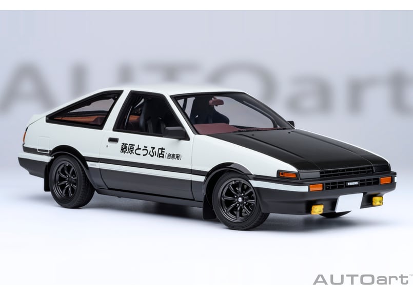 AUTOart 1/18 トヨタ スプリンター トレノ (AE86) 「頭文字 D」 “プロジ