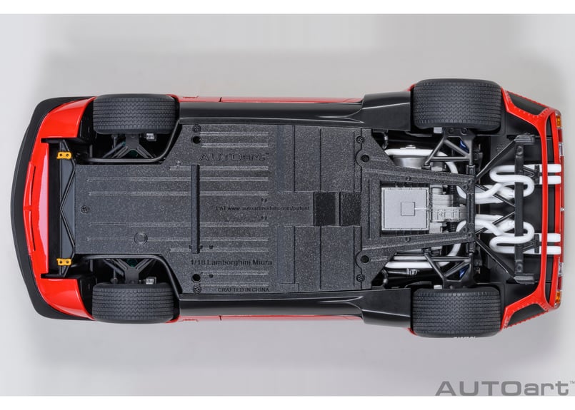 AUTOart 1/18 ランボルギーニ ミウラ SVR “イオタ” （レッド） 79171