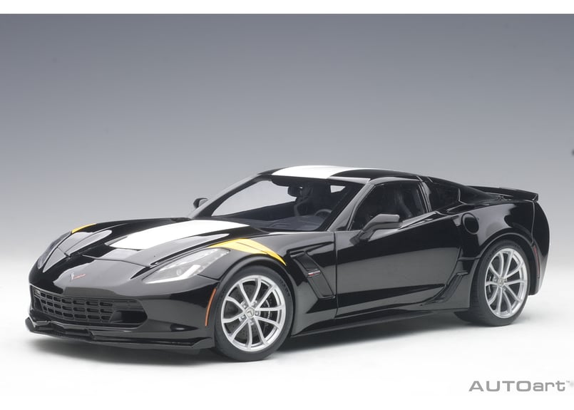 AUTOart 1/18 シボレー コルベット (C7) グランスポーツ (ブラック