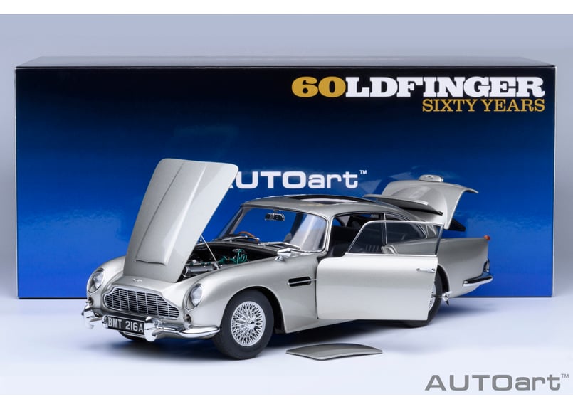 AUTOart 1/18 アストンマーチン DB5 「007／ゴールドフィンガー