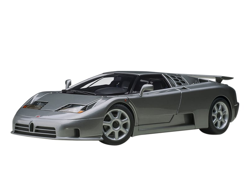 AUTOart 1/18 ブガッティ EB110 SS （シルバー・メタリック） 70916