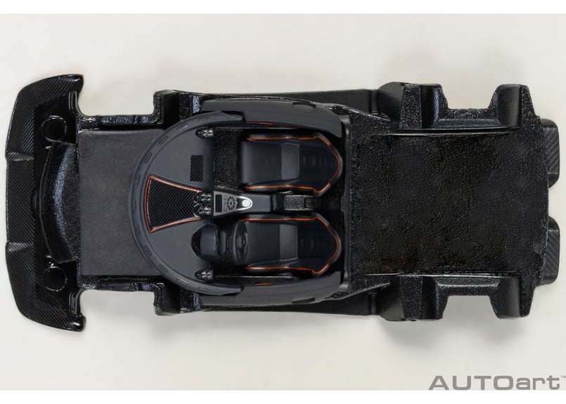 AUTOart 1/64 ケ－ニグセグ One：1 （メタリック・シルバー／カーボン