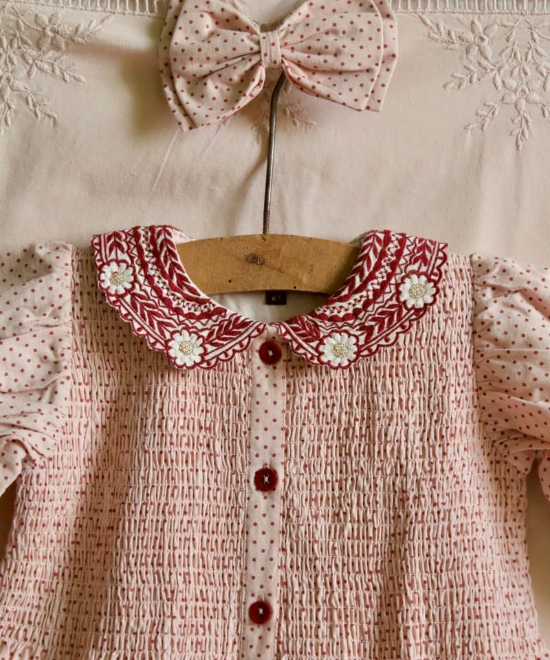 BONJOUR DIARY]【LAST1！】TUNIQUE WITH HAIR CLIP |