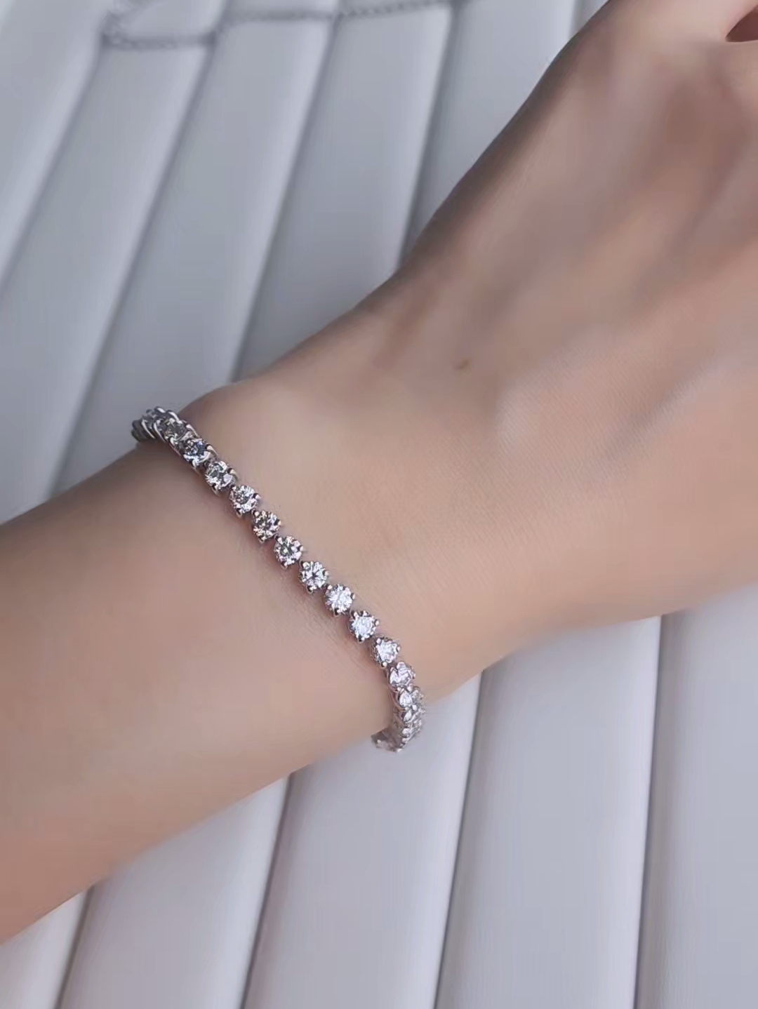 5ctテニスブレスレット | moi et bijoux