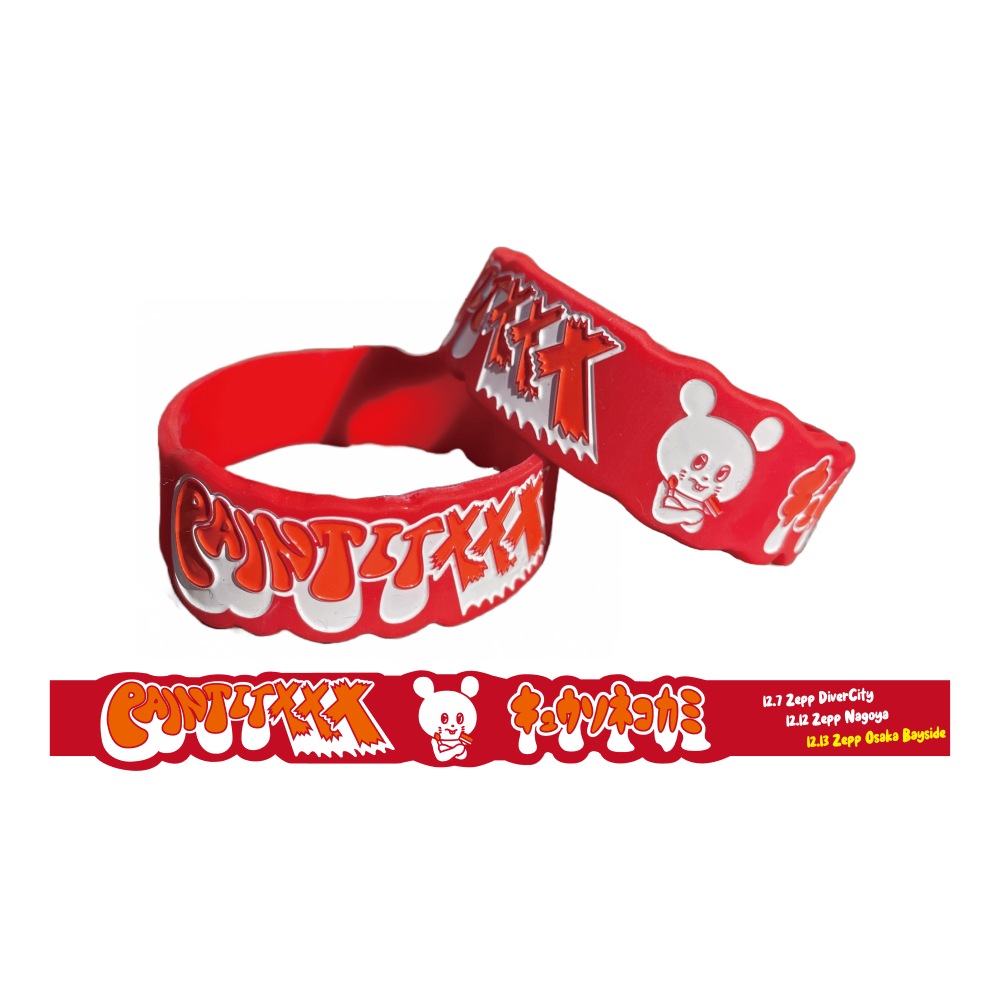 PIX!!!ラバーバンド【赤】 | KYUSONEKOKAMI OFFICIAL STORE