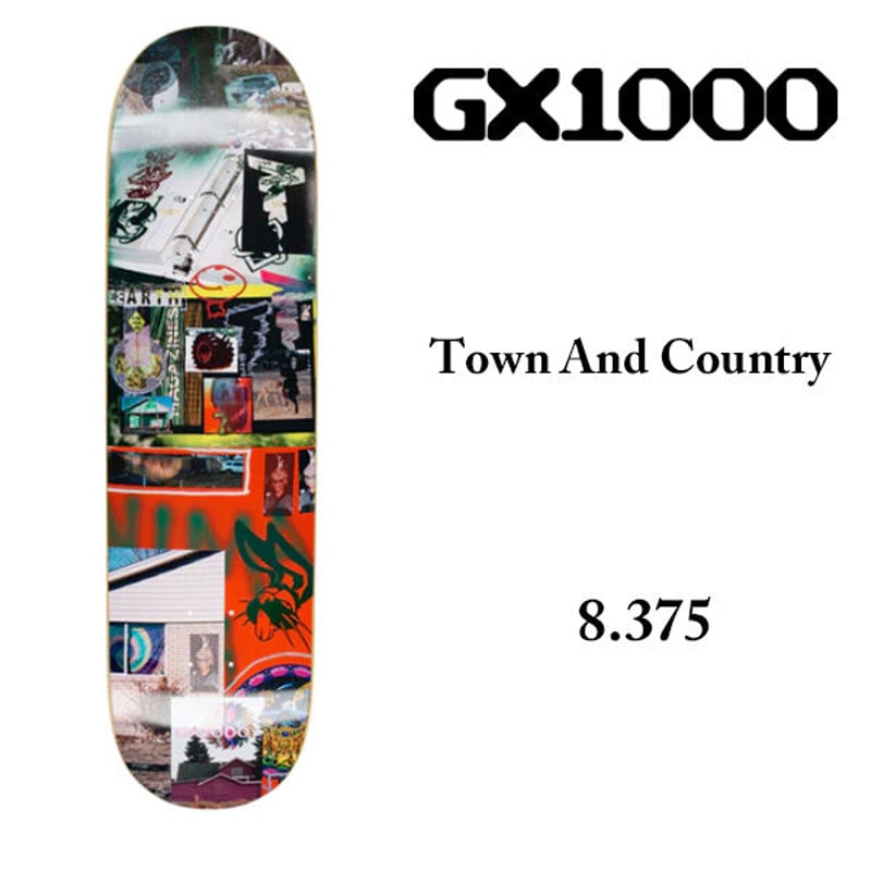 GX1000 デッキ 8.375インチ ジーエックスセン DECK Town And Coun