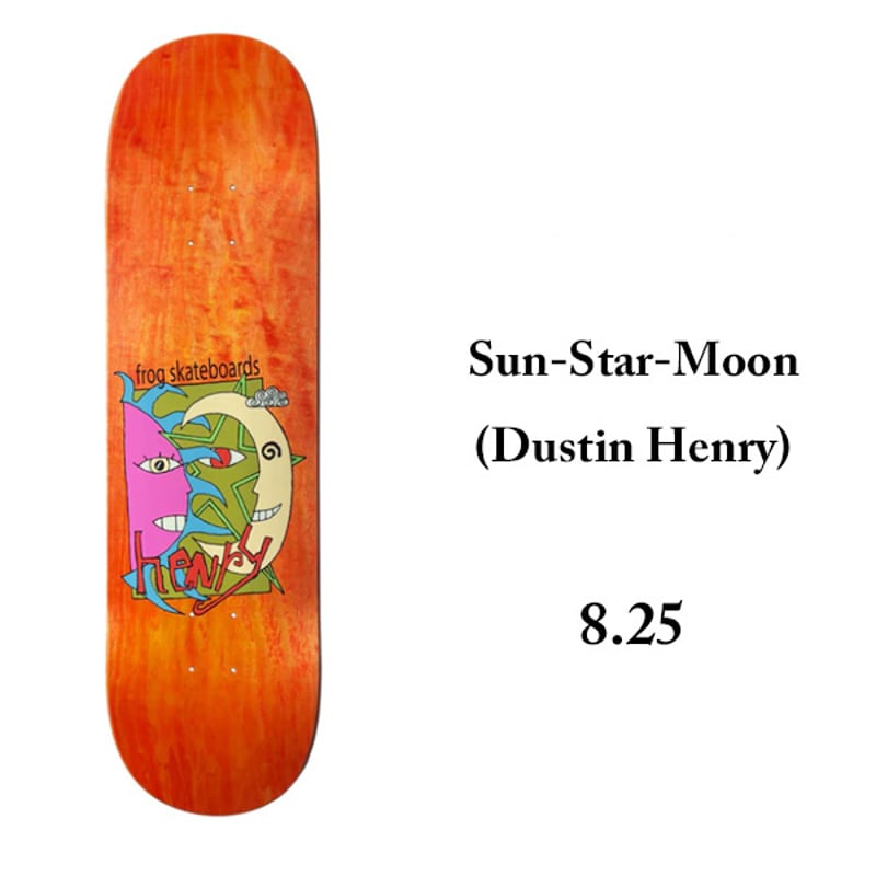 FROG SKATE デッキ 【 8.25インチ 】FROG SKATEBOARDS Sun-