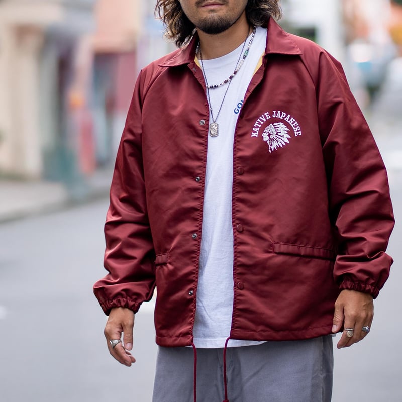 Burgundy】NATIVE J.CREW NYLON JACKET | NATIVE J