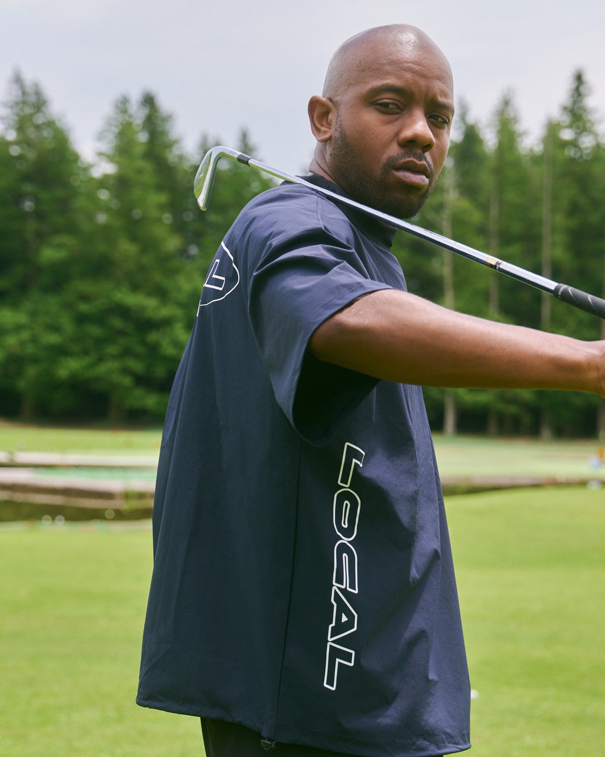 Local GOLF | ローカルゴルフ | Nylon S/S MOCK NECK | モッ