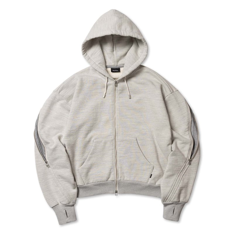 ROTOL | ロトル | FOAMORA SWEAT ZIP HOODIE/ジップフーディー