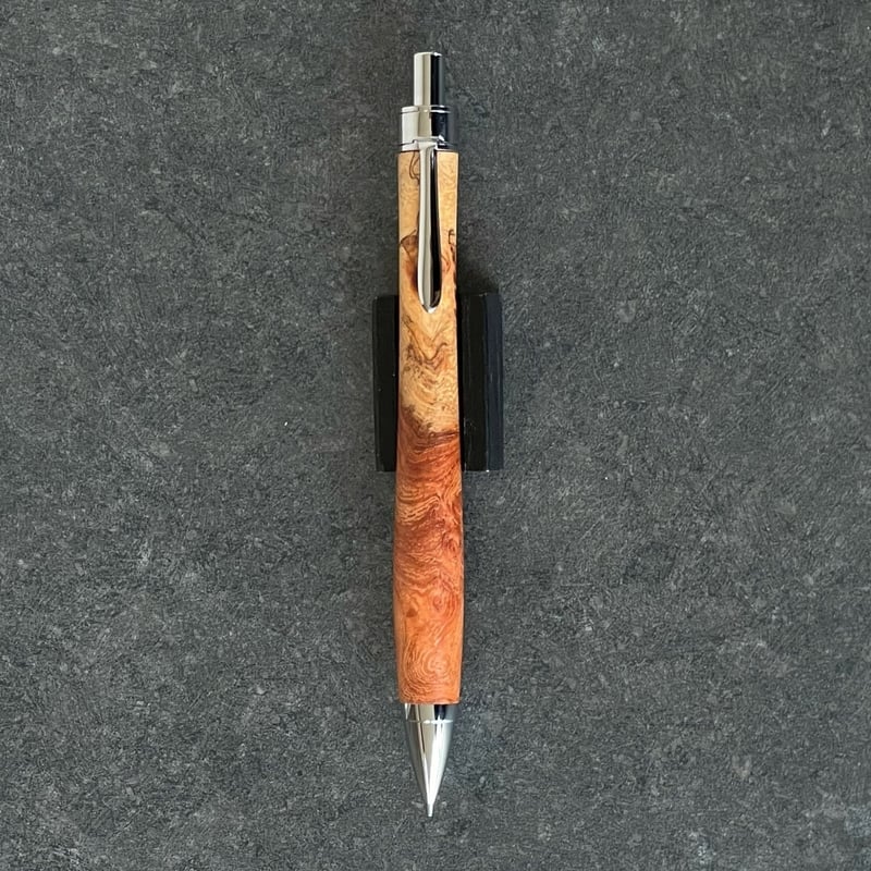 花梨瘤紅白・スポルテッド / UMA12 木軸シャープペンシル (SN_420620