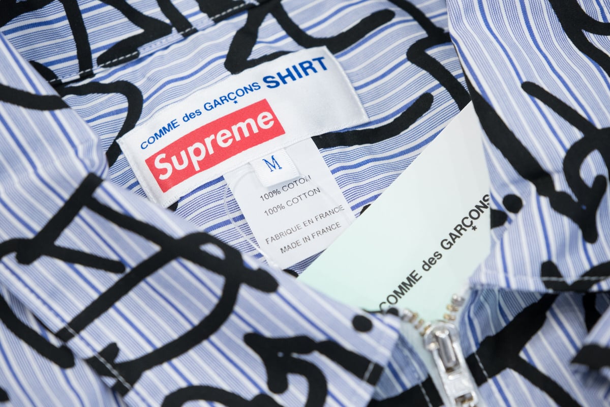 Supreme × COMME des GARCONS SHIRT 18AW week4 Co