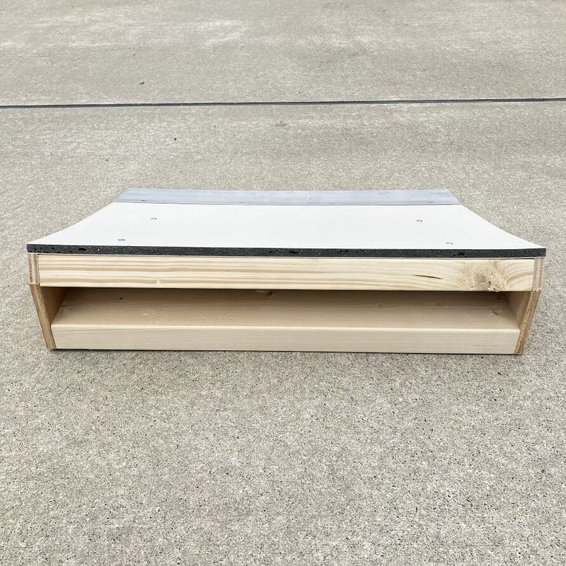 すぐにお届け 送料込 スケボー BMX ジャンプ台 完成品 高さ150mm