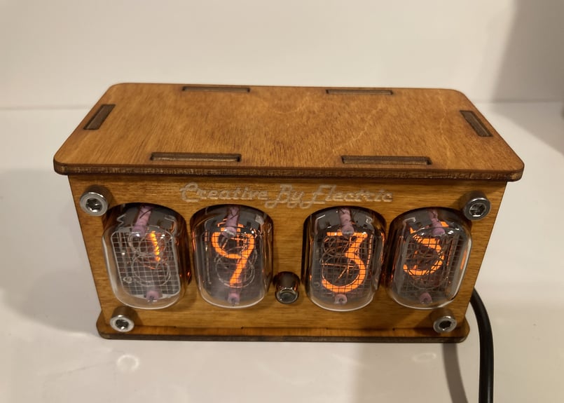 ニキシー管時計 IN-12 4チューブ | Nixie Tube+