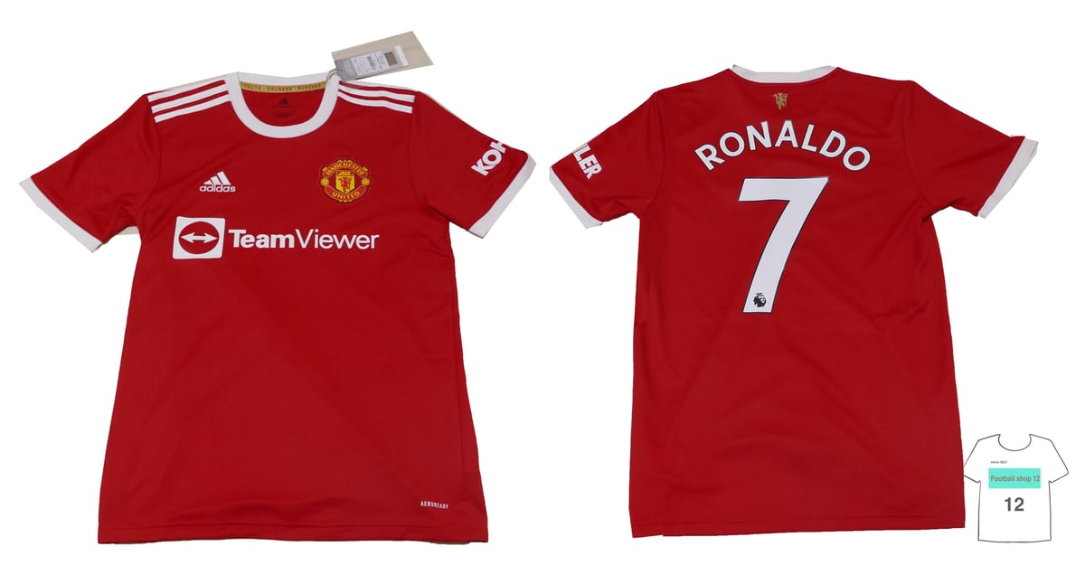 ロナウド マンチェスターユナイテッド 21-22 ユニフォーム XL