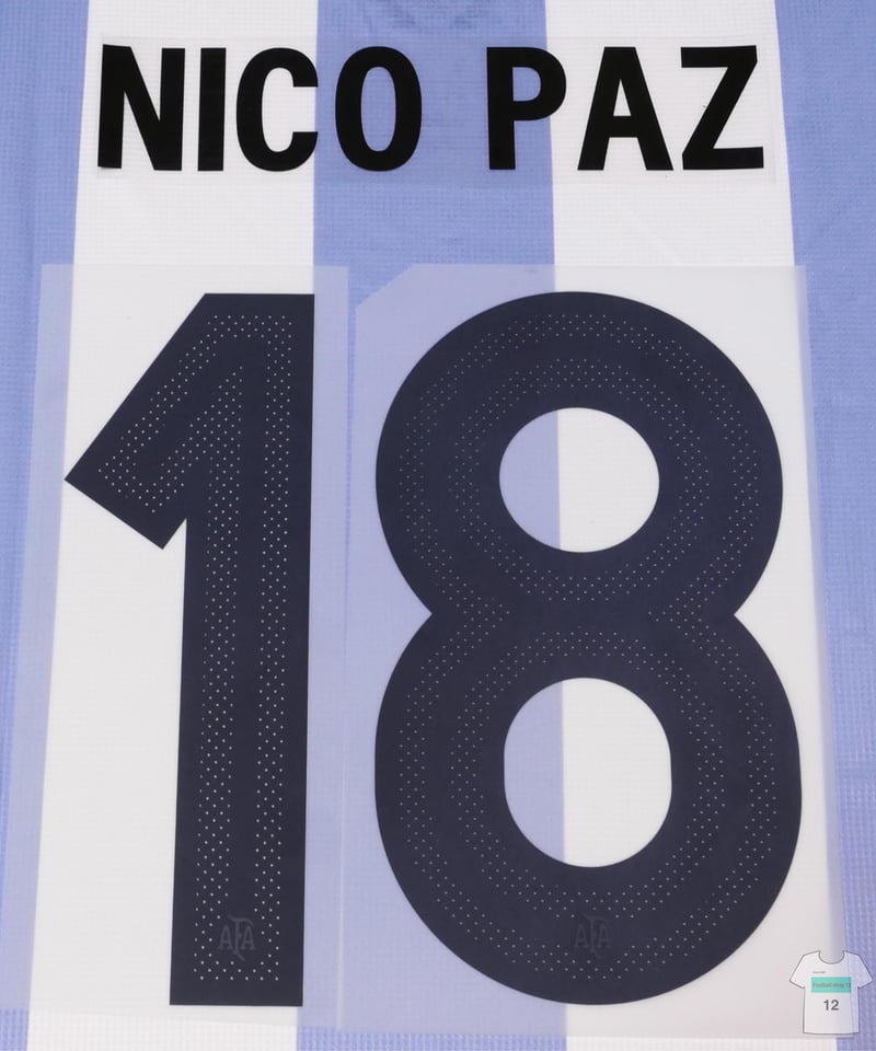 受注販売】2024アルゼンチン代表 Adidas 50周年記念支給マーキング