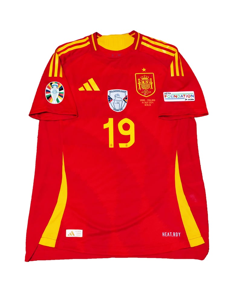 受注販売】Adidas 24/25 スペイン 代表 ホームオーセンティック