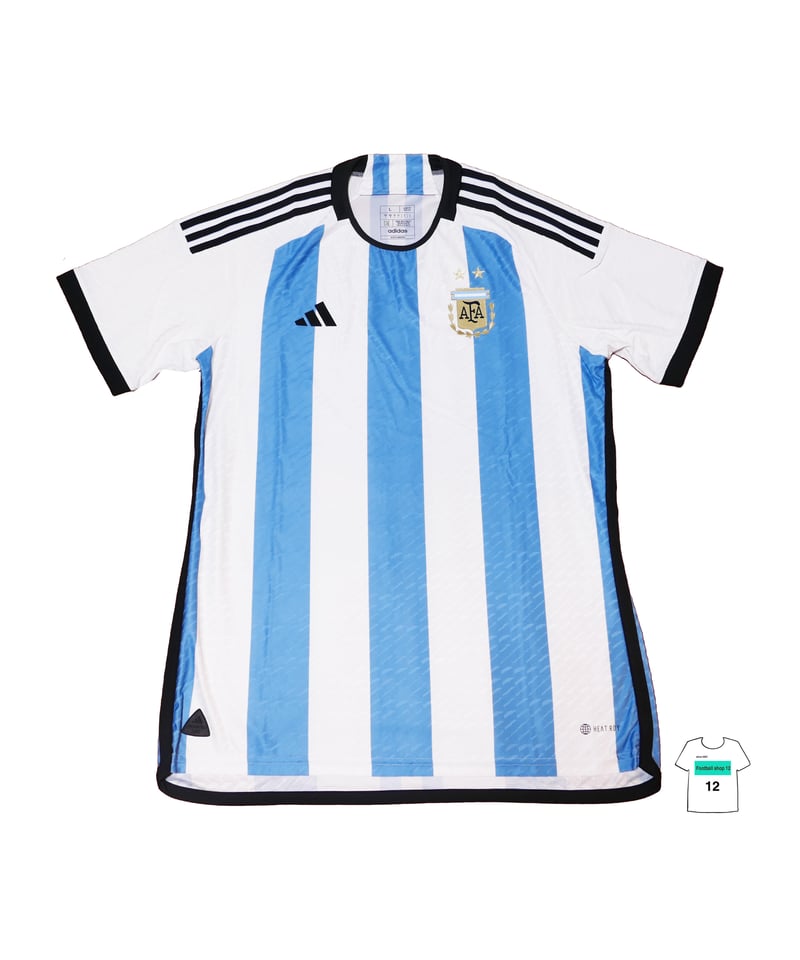 受注販売】Adidas 22/23 アルゼンチン代表ホームオーセンティック